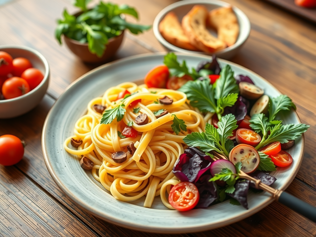 季節の野菜パスタ