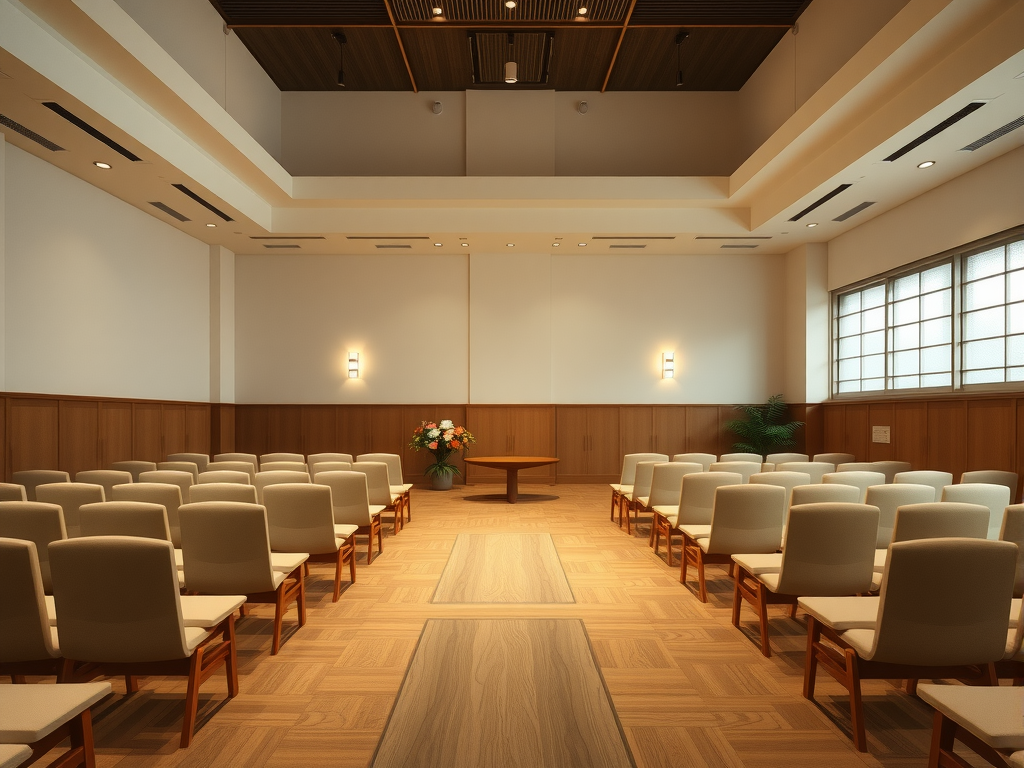 セレモニーホール内観