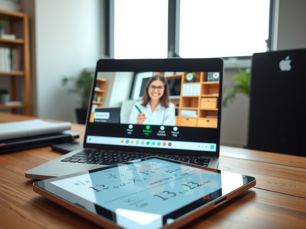 オンライン授業の様子